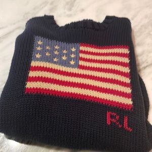 Polo by Ralph Lauren Children’s Knit “North American Flag” Sweater.